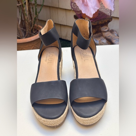 NATURALIZER SOUL BLACK ANKLE WRAP SANDALS WOMENS SIZE 8.5 BRAND NEW SEE PICS - Picture 10 of 11